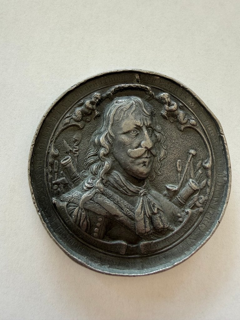 herdenkingspenning medaille admiraal Tromp, Ophalen of Verzenden, Vóór koninkrijk, Overige waardes, Losse munt