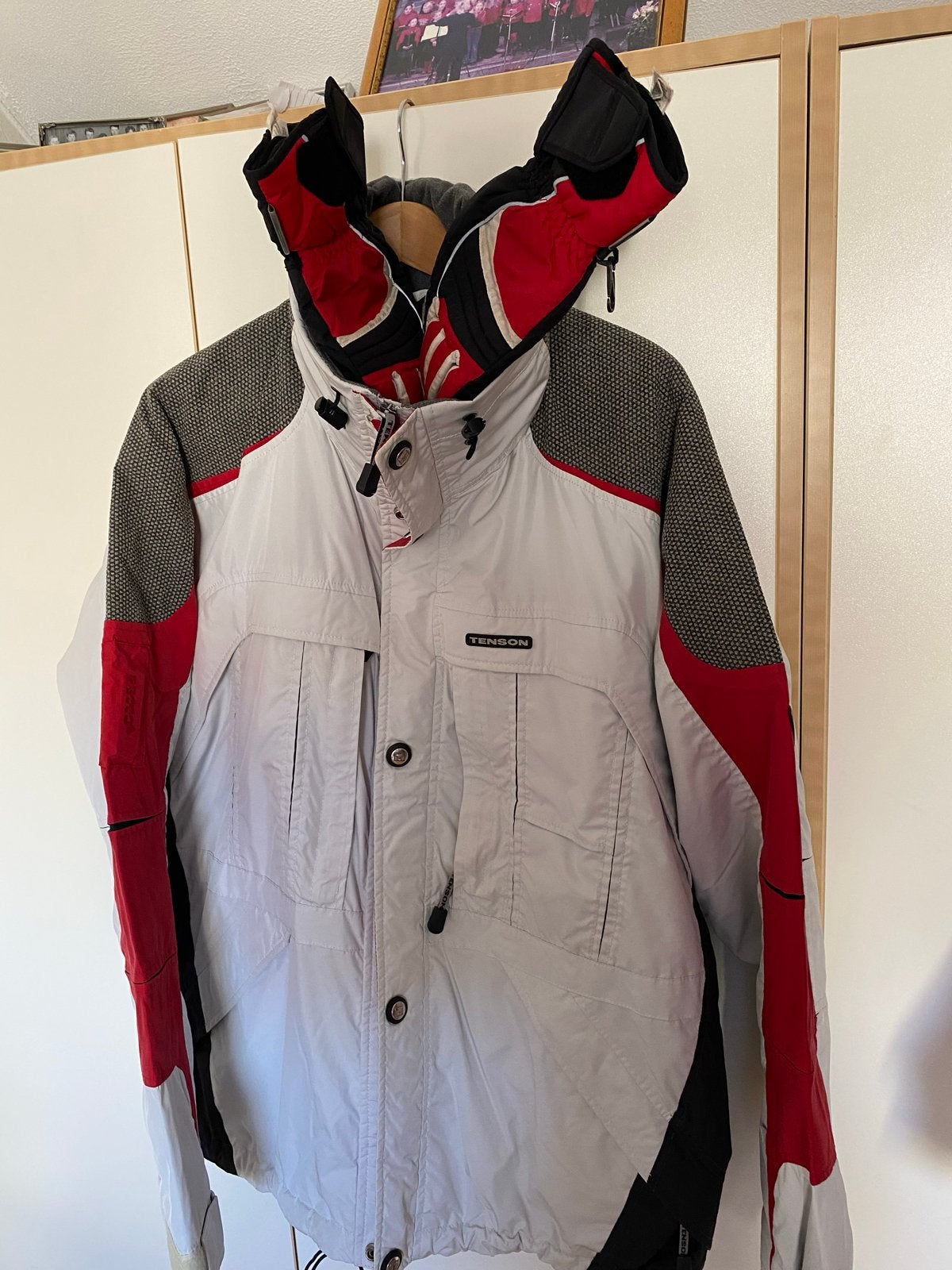 Tenson ski-jas met handschoenen - Maat XL, Ophalen of Verzenden, Zo goed als nieuw, Maat 56/58 (XL), Jack