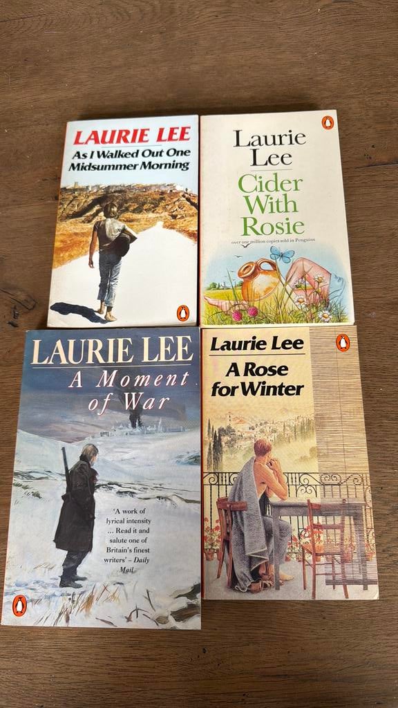 Set van 4 Laurie Lee klassiekers, Ophalen of Verzenden, Zo goed als nieuw