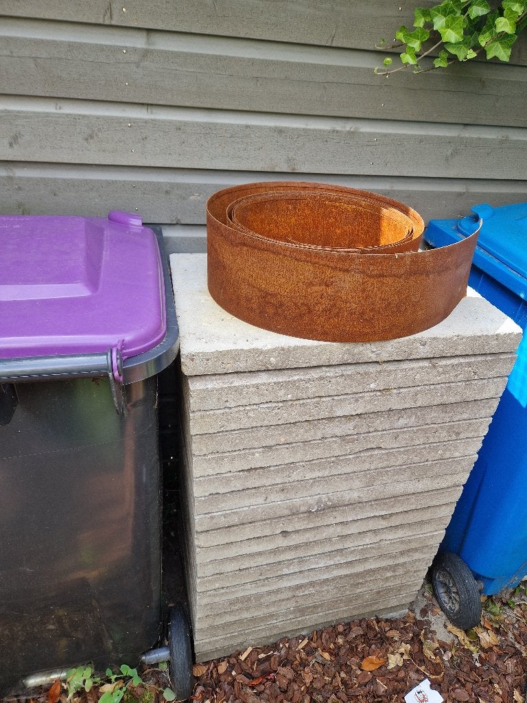 Stapstenen tegels beton 40x60cm 18stuks, Tuin en Terras, Tegels en Klinkers, Ophalen, Gebruikt, Minder dan 5 m², Beton