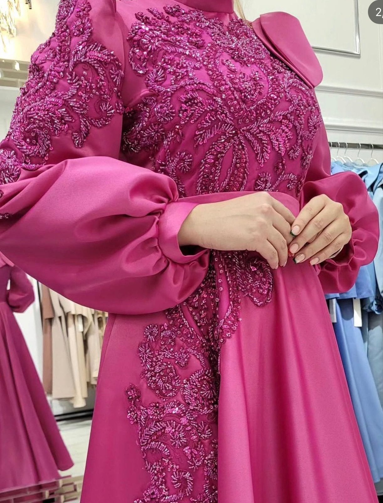 Prachtige avondjurk / prinsessenjurk - Maat 38/40, Ophalen of Verzenden, Nieuw, Maat 38/40 (M), Roze