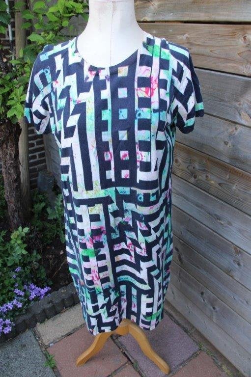 Jurk blauw/ kleur Paul Smith mt L Vaste prijs AANBIEDING, Paul Smith, Blauw, Maat 42/44 (L), Ophalen of Verzenden