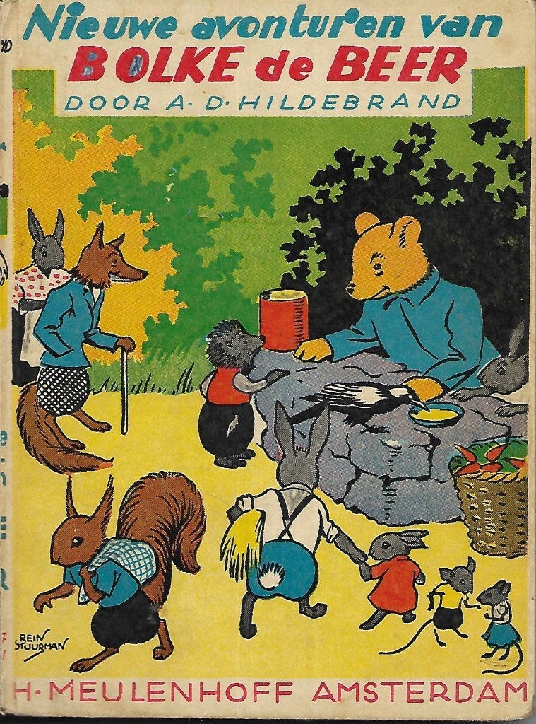 Nieuwe avonturen van Bolke de Beer - A.D. Hildebrand, Boeken, Ophalen of Verzenden, Gelezen