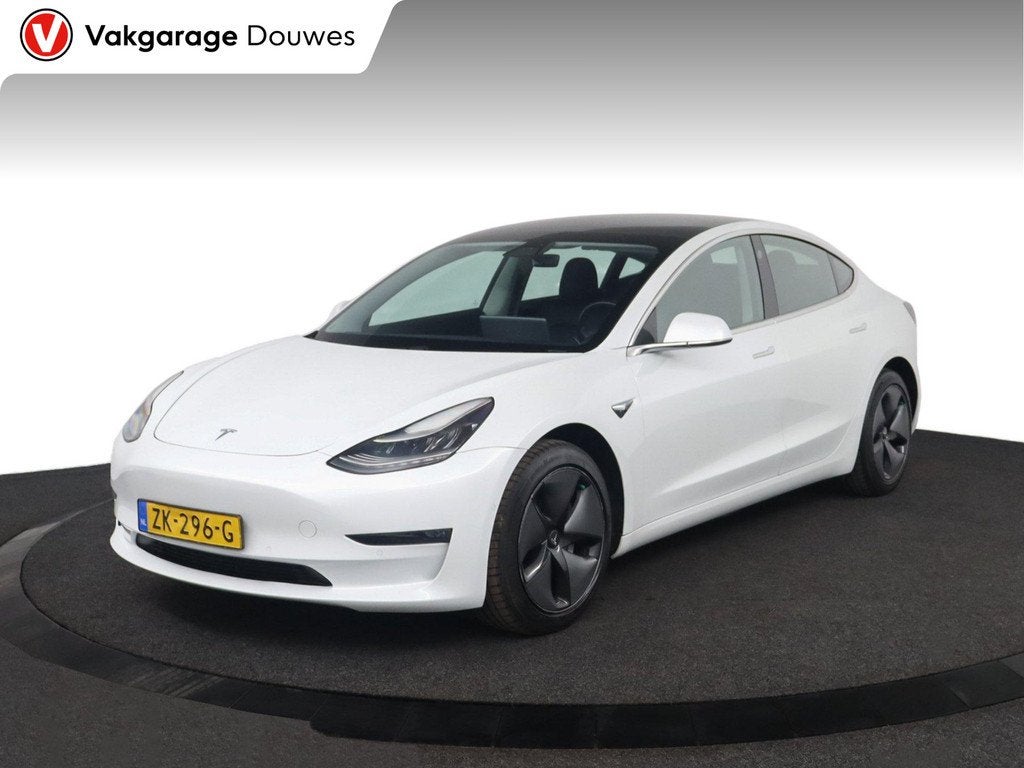 Tesla Model 3 Long Range AWD 75 kWh |NAP|BTW|1e eigenaar, Auto's, Tesla, Automaat, Stof, Wit, Origineel Nederlands