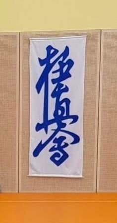karate kyokushin vlag, Maat XS of kleiner, Ophalen of Verzenden, Karate