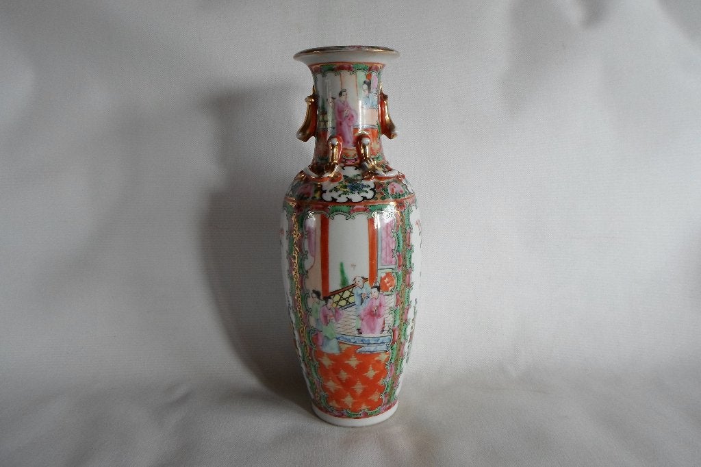 Famille Rose Vaas 30,5 cm, Ophalen of Verzenden