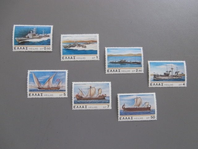 Postzegels Griekenland 1978 Navy Schepen, Verzenden, Griekenland, Postfris