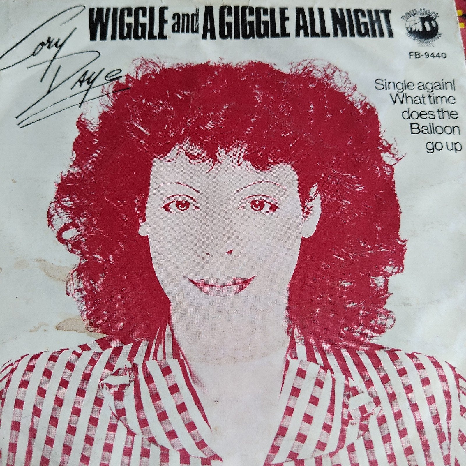 Cory Daye - Wiggle and a Giggle All Night (Single), Gebruikt, 7 inch, Ophalen of Verzenden, Pop