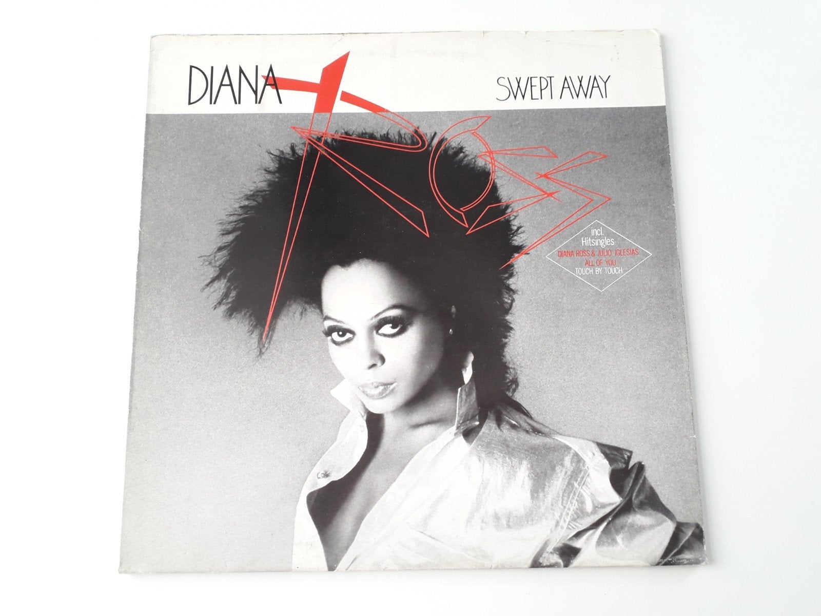 Lp vinyl   Diana Ross - Swept Away (Met It's Your Move!), Ophalen of Verzenden, Gebruikt