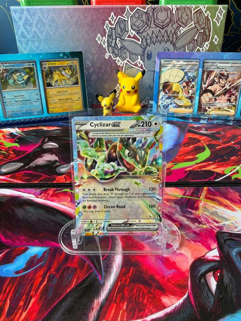 Cyclizar EX - Pokemon Surging Sparks (SSP 159), Ophalen of Verzenden, Nieuw, Losse kaart