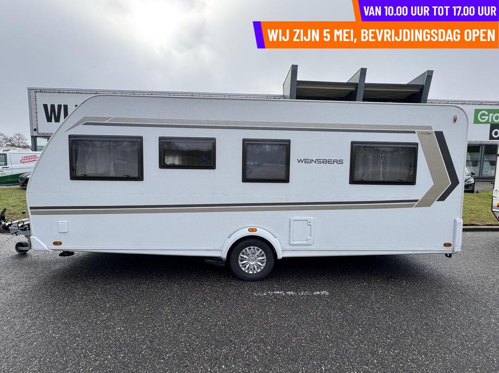 Weinsberg CARA ONE 550 UK  STAPELBED, FRANSBED, RONDZIT, Overige merken, Rondzit, 7 tot 8 meter, Bedrijf