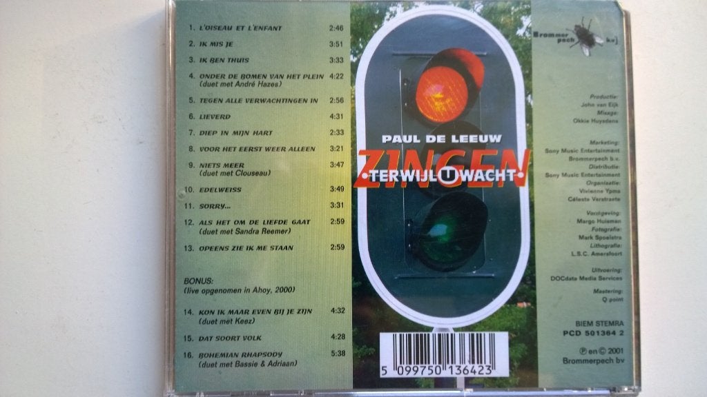 Paul de Leeuw - Zingen Terwijl U Wacht, Ophalen of Verzenden, Zo goed als nieuw, Pop