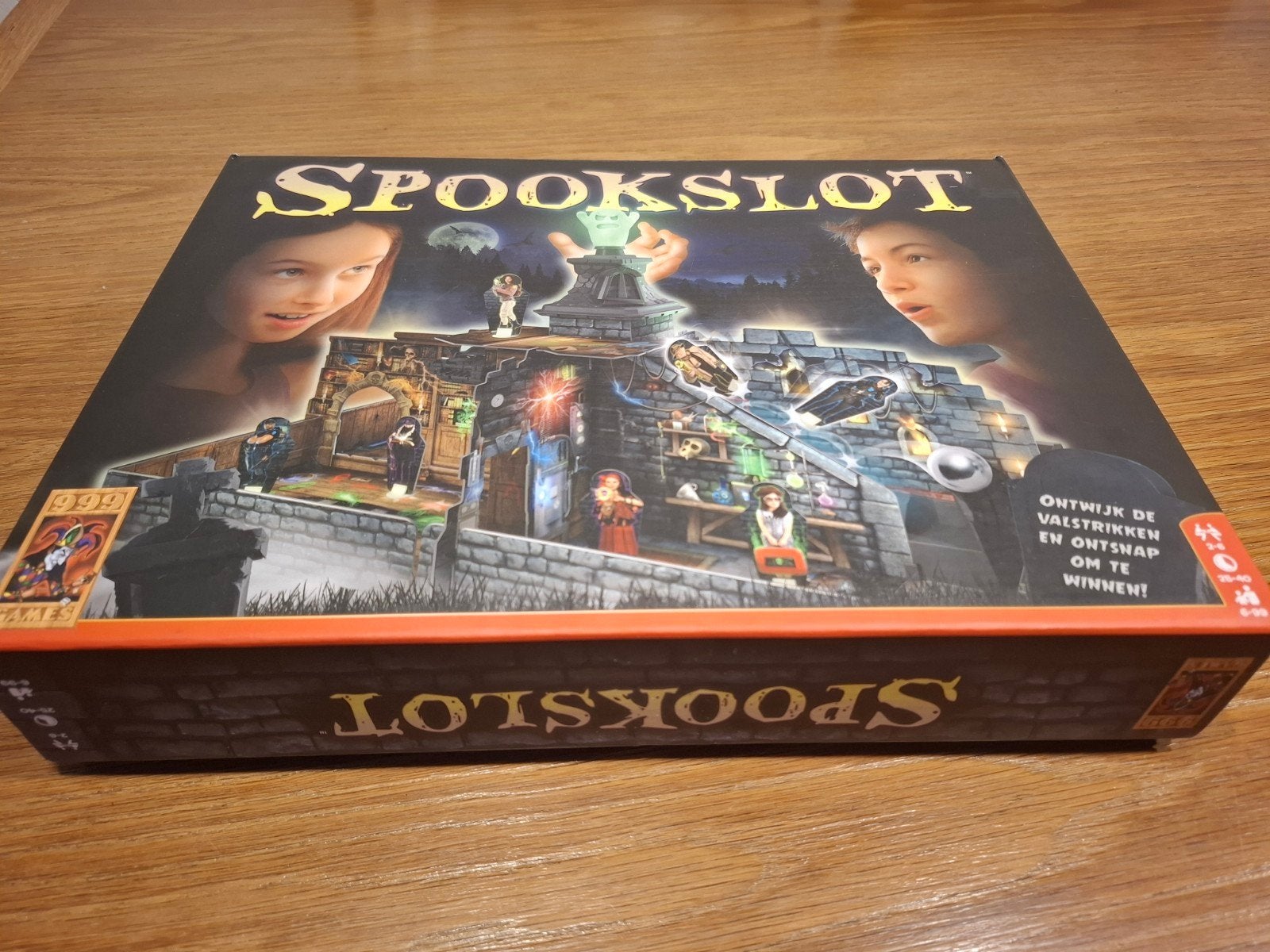 Spookslot Bordspel - Ontsnap aan de Geest!, Info@999games.nl, Zo goed als nieuw, Drie of vier spelers, 999 Games