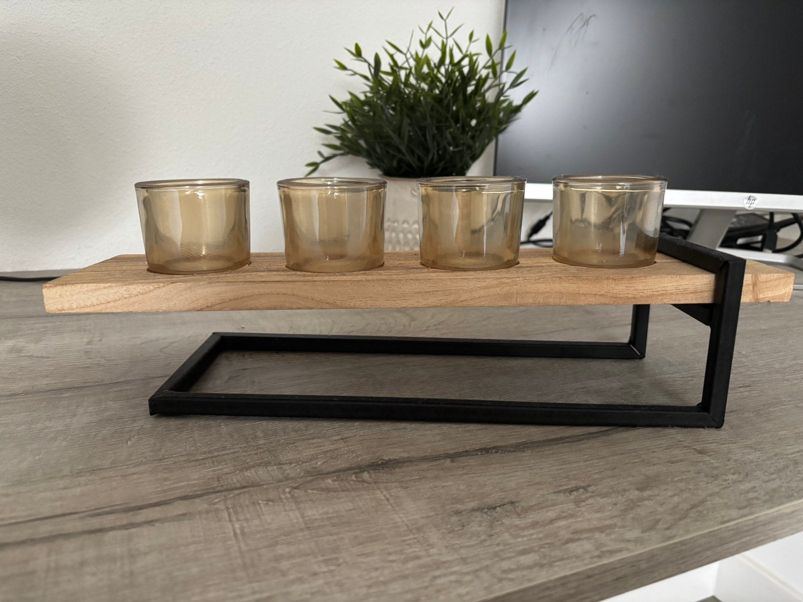 Waxinelichtjes houder, Huis en Inrichting, Woonaccessoires | Kransen, Ophalen, Gebruikt