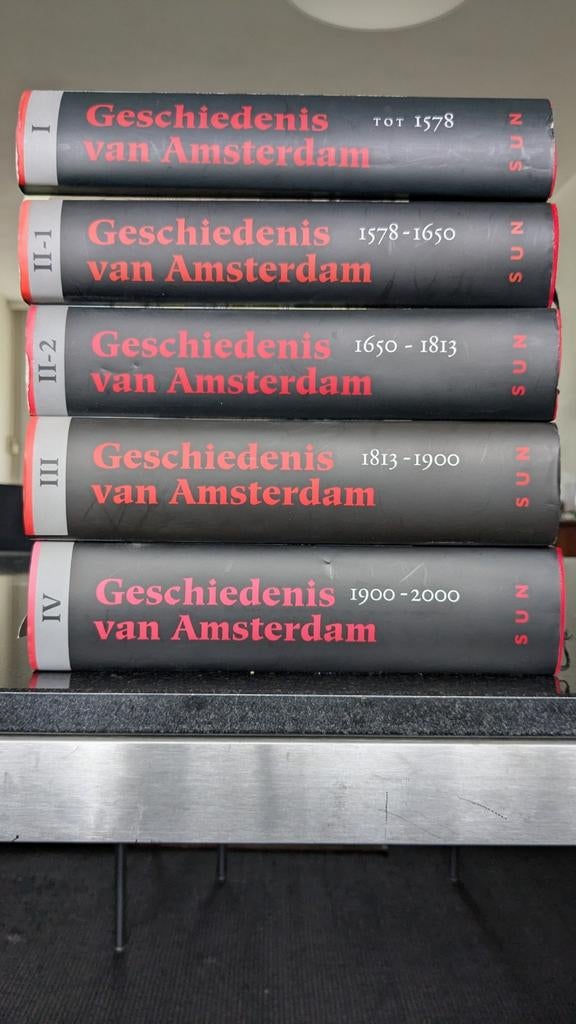 De geschiedenis van Amsterdam  (Jan Wagenaar stichting), Boeken, Ophalen of Verzenden, Zo goed als nieuw