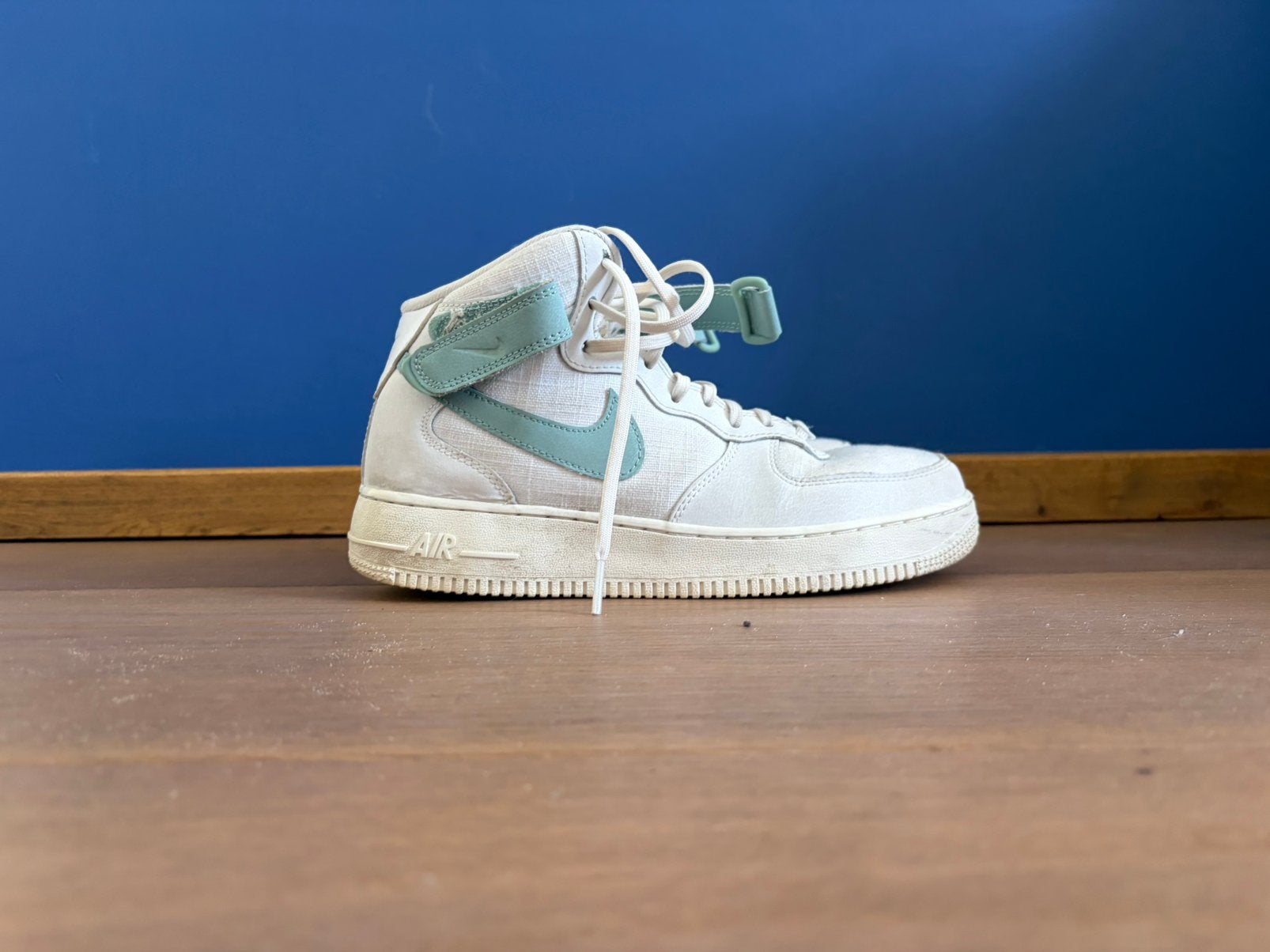 Nike Air Schoenen Maat 40, Blauw, Ophalen of Verzenden, Sneakers of Gympen, Zo goed als nieuw