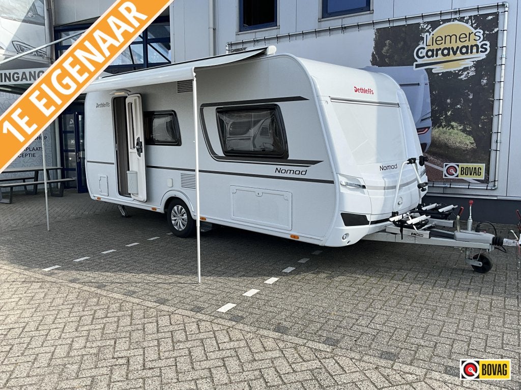 Dethleffs Nomad 490 EST MOVER-DOUCHE-LUIFEL-AIRCO, Bedrijf, Treinzit, Tot en met 3, Dethleffs