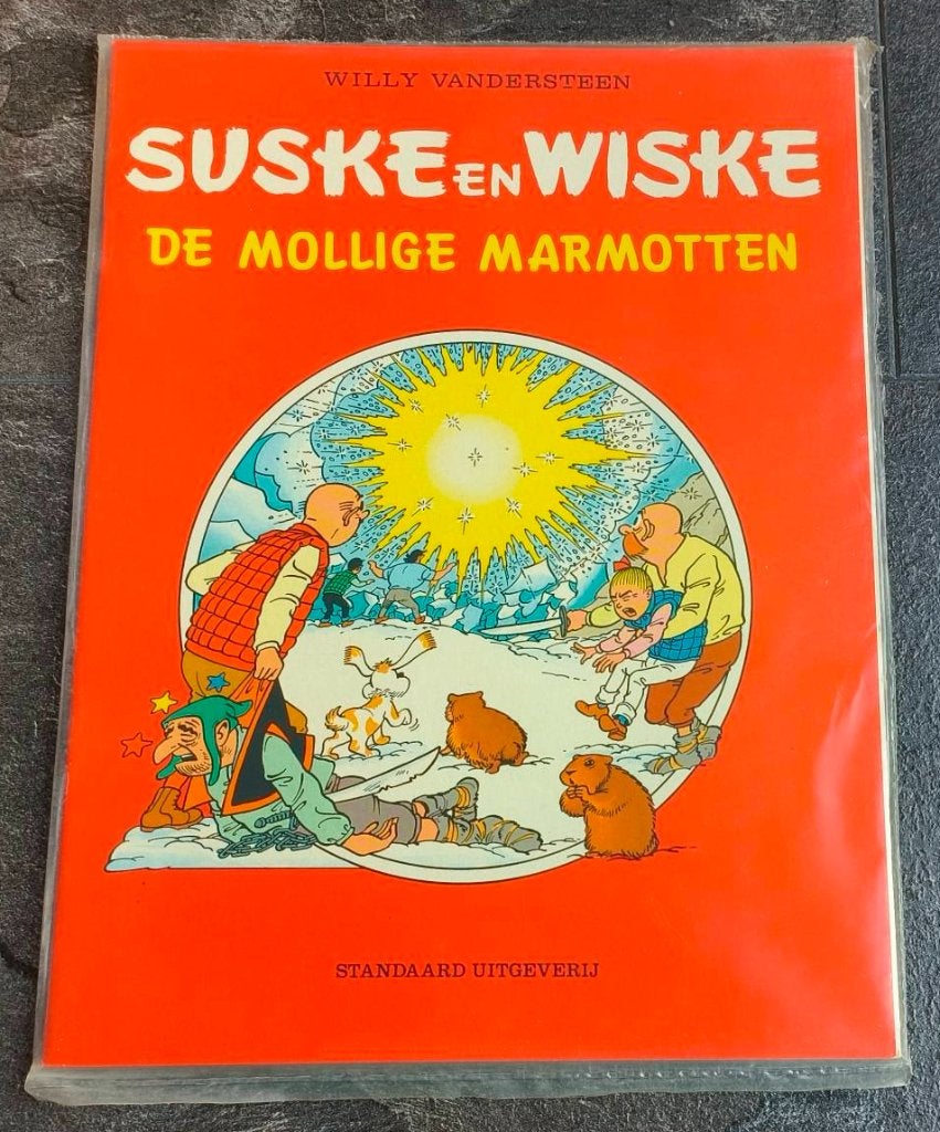 Suske en Wiske de Mollige Marmotten (reclame Milky Way)1995, Willy Vandersteen, Eén stripboek, Nieuw, Ophalen of Verzenden