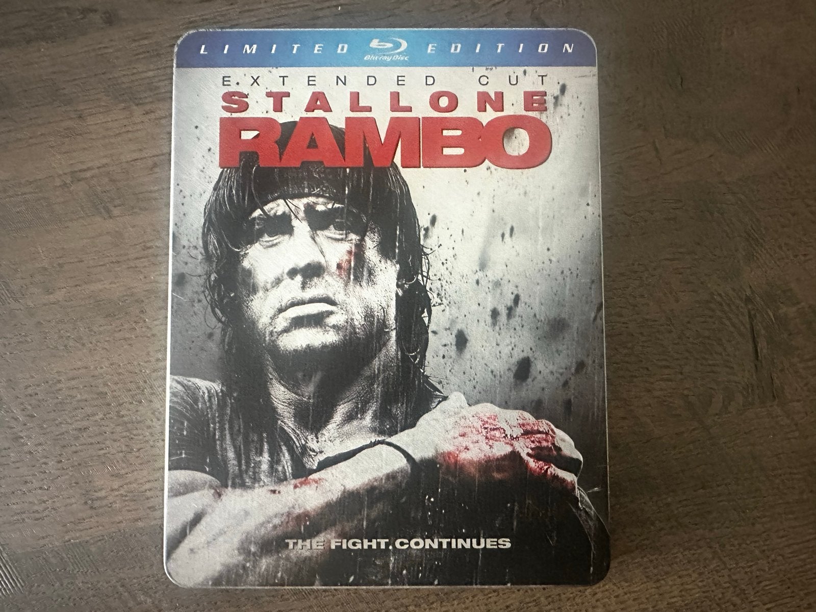 Rambo Extended Cut Limited Edition Blu-ray Steelbook, Engels, Vanaf 16 jaar, Nederlands, Film