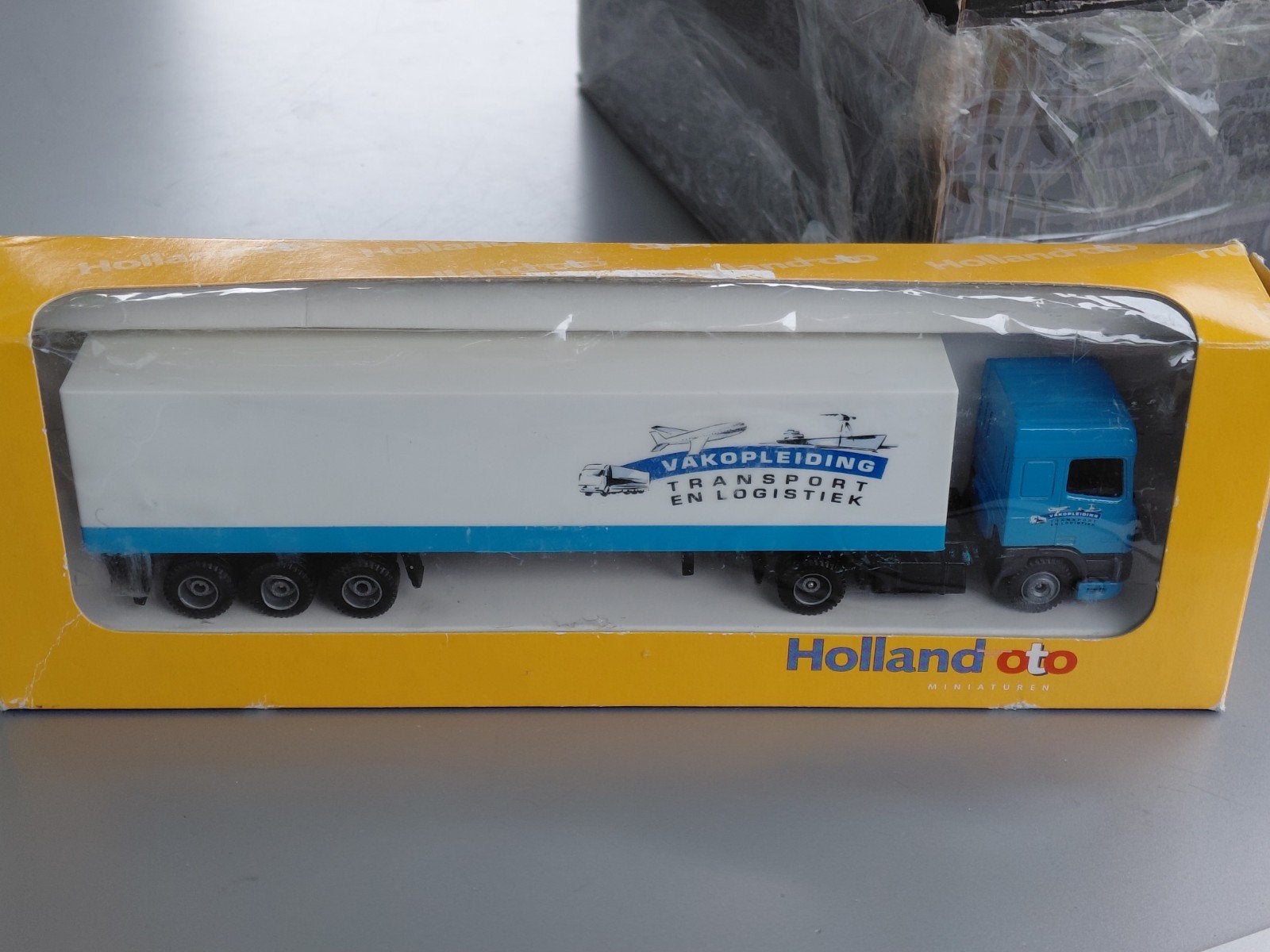Efsi DAF 95 oplegger Vakopleiding T&L modelauto vrachtauto, Ophalen of Verzenden, Nieuw, Bus of Vrachtwagen, Efsi