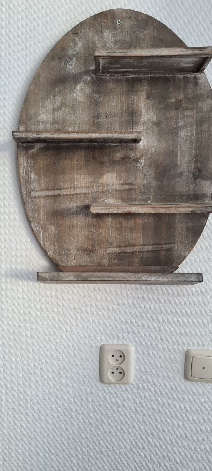 Wandplank Grijs, Ophalen, Zo goed als nieuw, Grijs, Wandbord of Wandpaneel