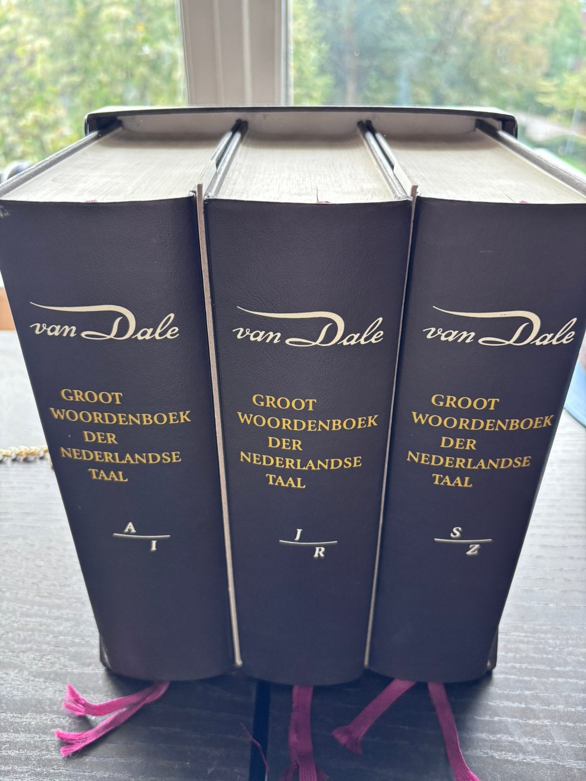 Van Dale Groot Woordenboek der Nederlandse taal, Ophalen, Nederlands, Zo goed als nieuw, Van Dale