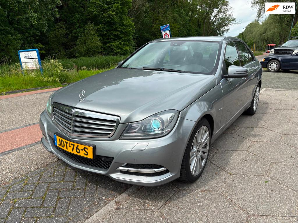 Mercedes-Benz C-klasse 180 CGI BlueEFFICIENCY Business Class, Automaat, Achterwielaandrijving, Zwart, 1796 cc
