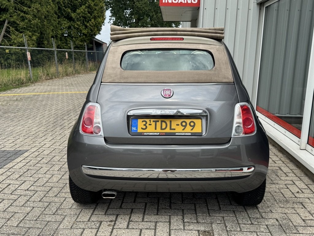 Fiat 500C 0.9 TwinAir Rock/ Cabrio/ Parkeersens/ Airco/ NAP, Auto's, Fiat, 945 kg, 86 pk, Gebruikt, Handgeschakeld