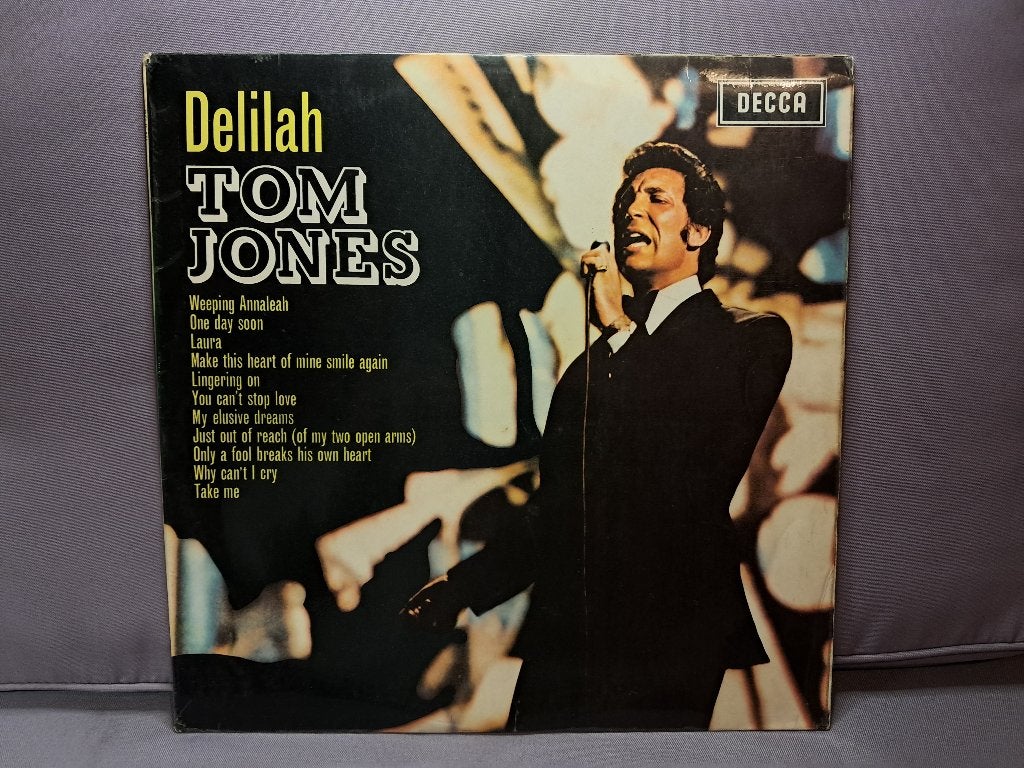 lp. Tom Jones - Delilah, LP, Gebruikt, Pop, Originele persing