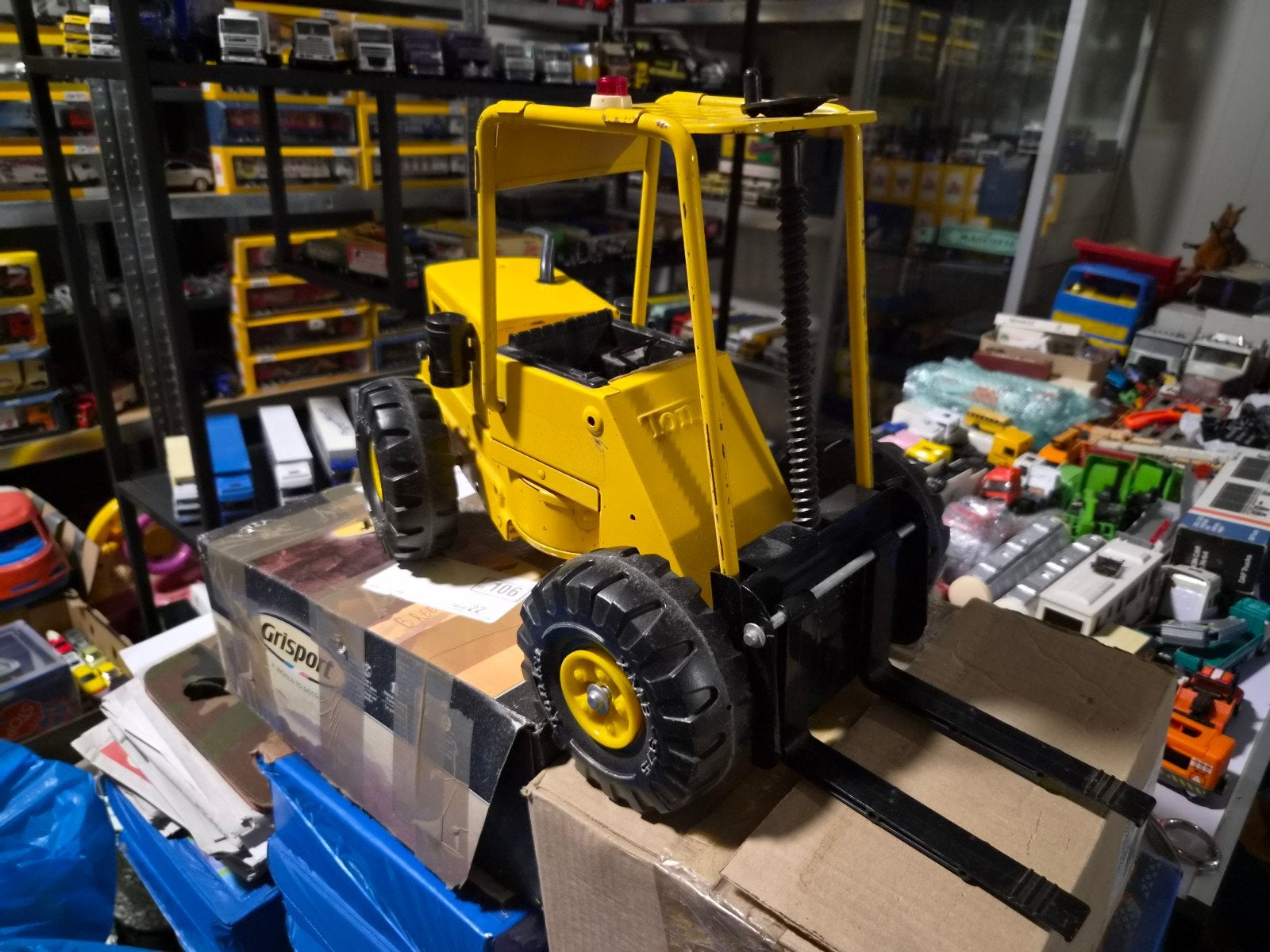 Grote heftruck, T, Ophalen of Verzenden, Zo goed als nieuw, Tonka