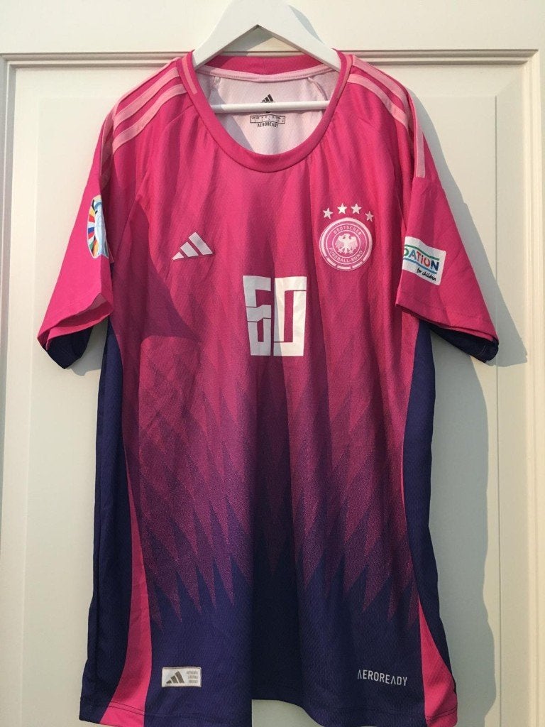 #VSL05 Voetbalshirt Duitsland te koop!! Maat L, Maat L, Verzenden, Zo goed als nieuw, Shirt