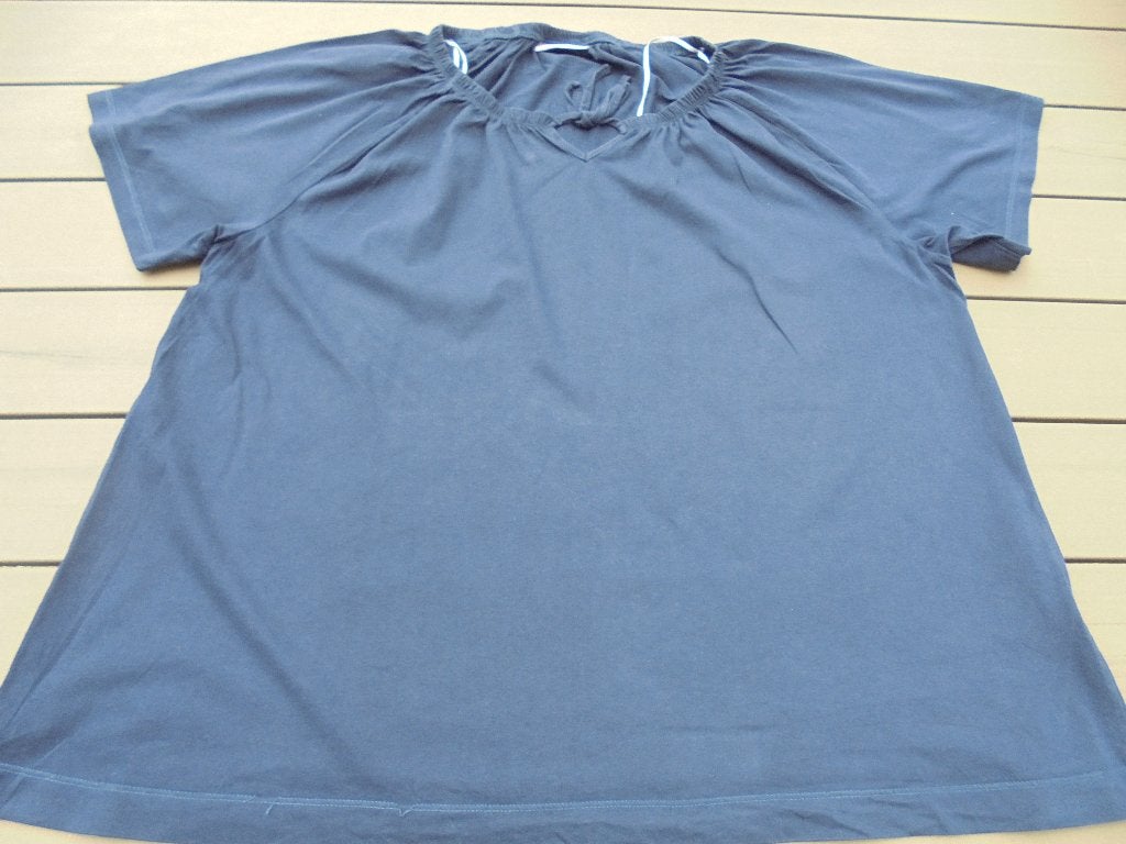 Blauw shirt maat 50, Kleding | Dames, Grote Maten, Blauw, Zo goed als nieuw, Janina, Shirt of Top