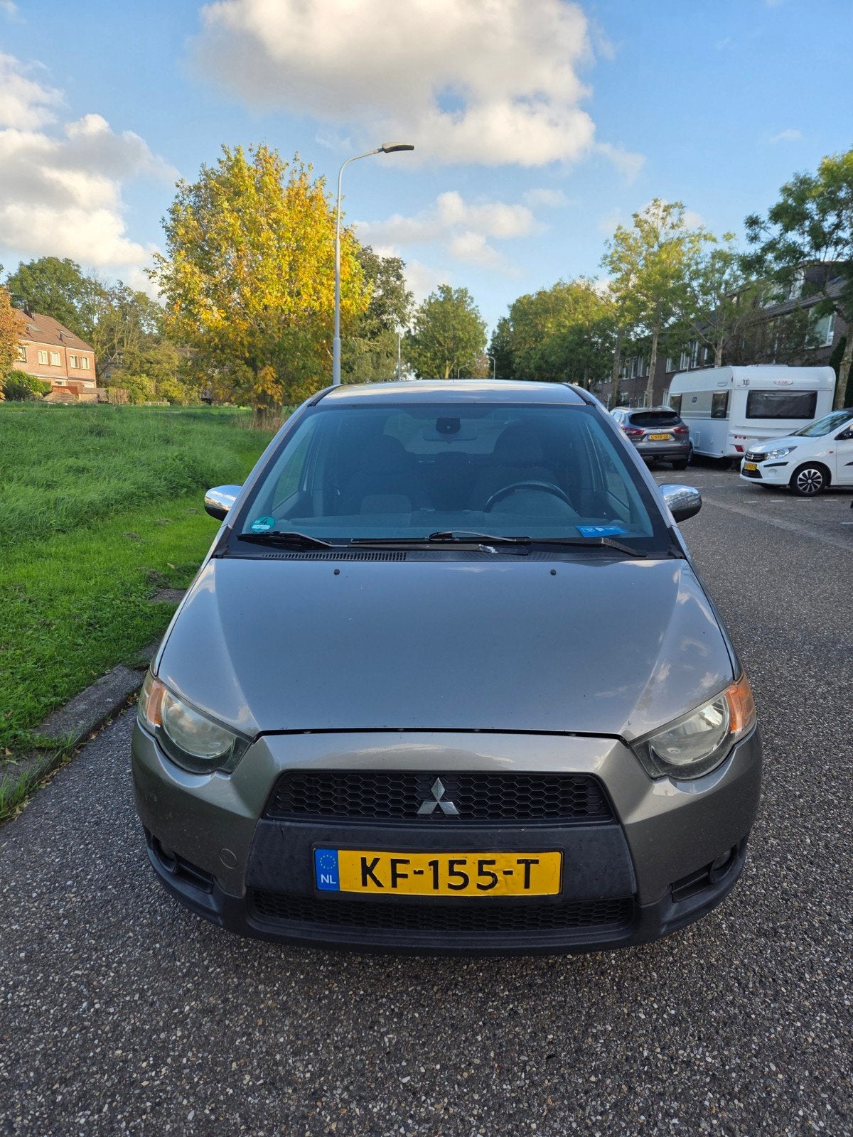 Mitsubishi Colt 1.3 CZ5 2008 Grijs, Auto's, 31 €/maand, Colt, Handgeschakeld, Particulier