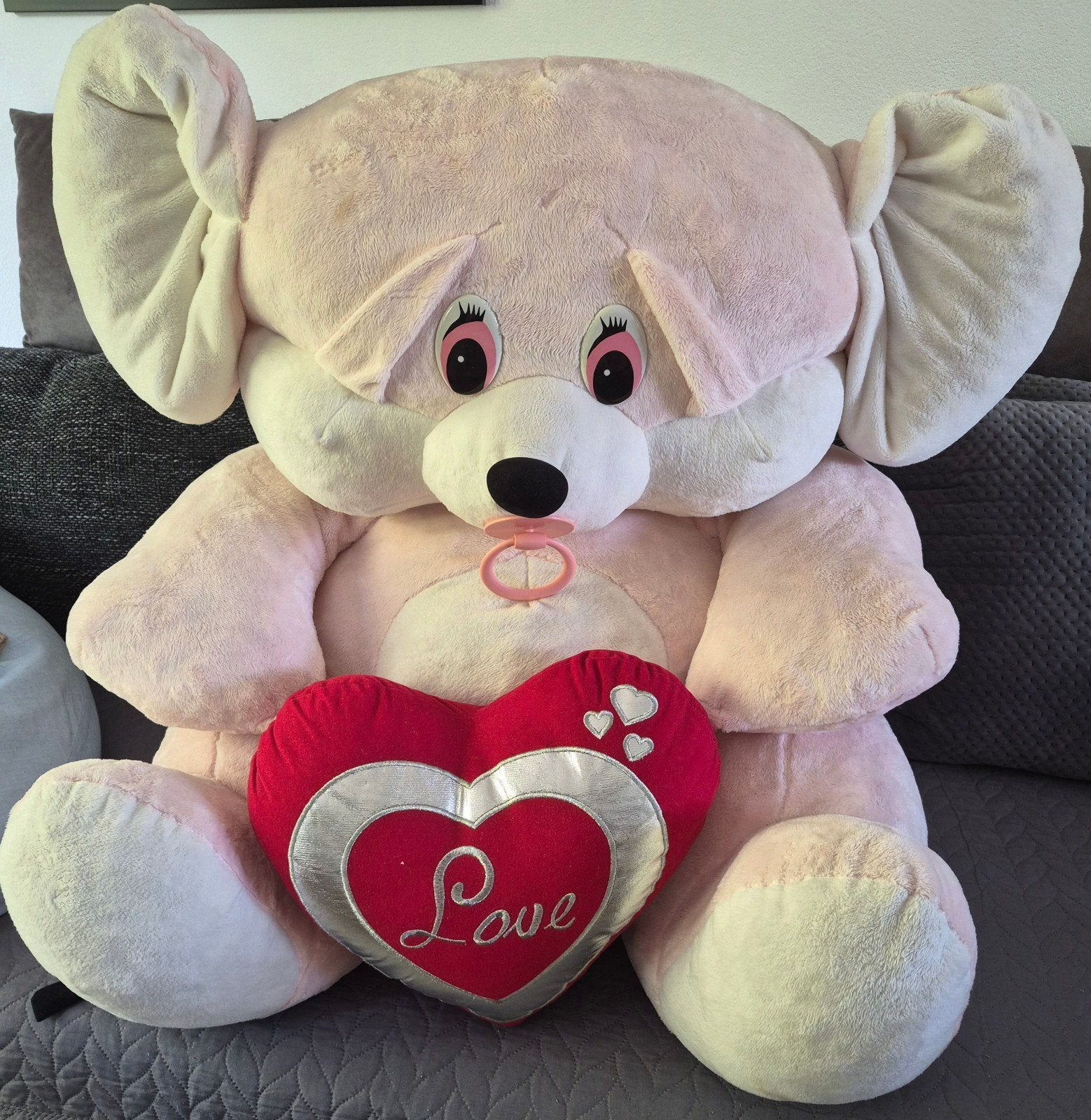 Grote knuffel beer, Ophalen, Beer, Zo goed als nieuw, Middelgroot (20 tot 80 cm)