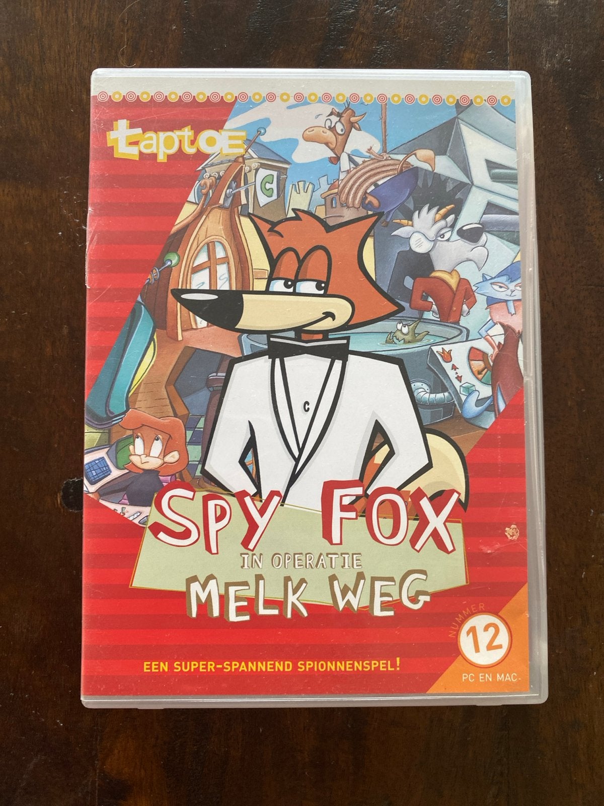 Spy Fox in Operatie Melkweg PC/Mac - Super Spionnenspel, Ophalen, Puzzel en Educatief, Gebruikt, 1 speler
