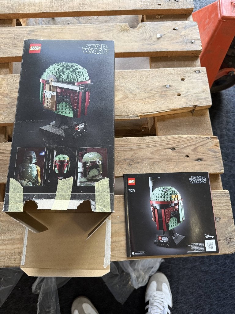 LEGO Star Wars 75277 Boba Fett helm - Gebruikt, Kinderen en Baby's, Speelgoed | Duplo en Lego, Star Wars, Denemarken, Ophalen of Verzenden