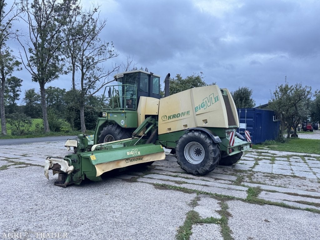 Krone Big M II zelfrijdende maaier met kneuzers, Veehouderij, Krone, Weidebouw, Info@krone.de