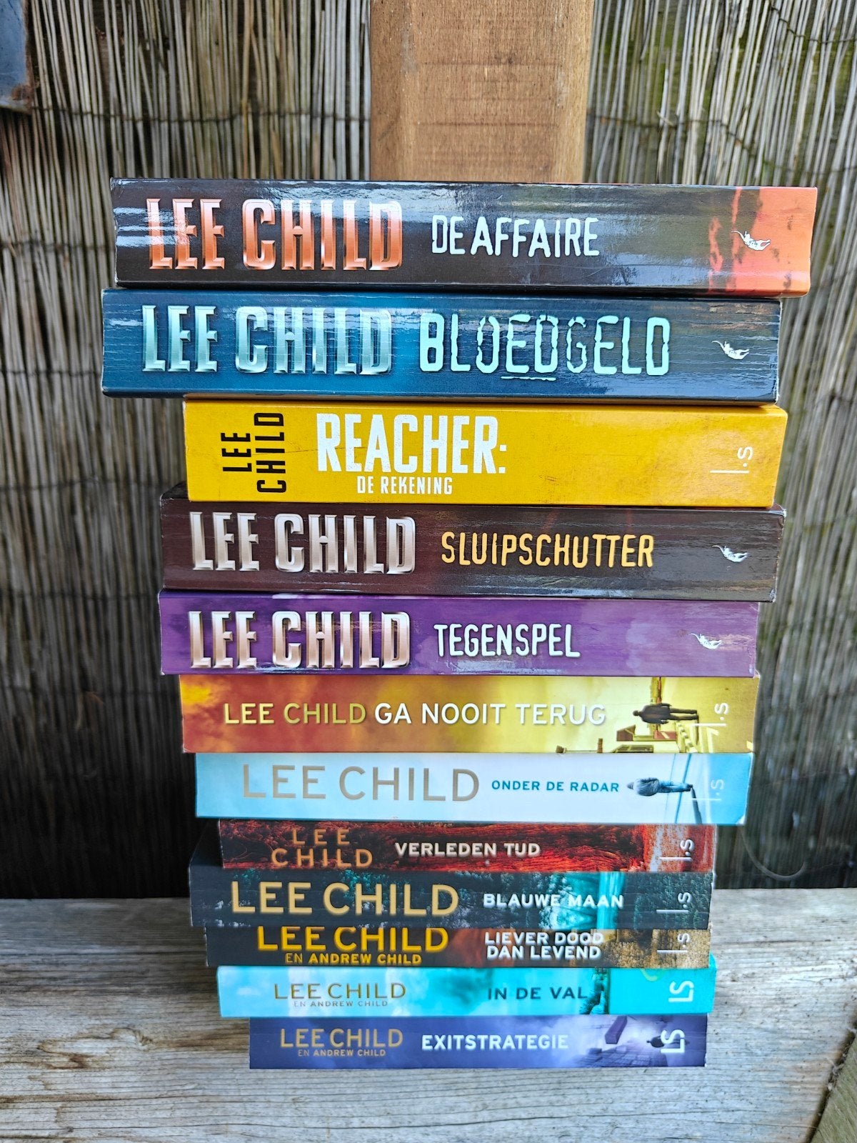 12  Delen van de serie: Jack Reacher., Ophalen of Verzenden, Zo goed als nieuw