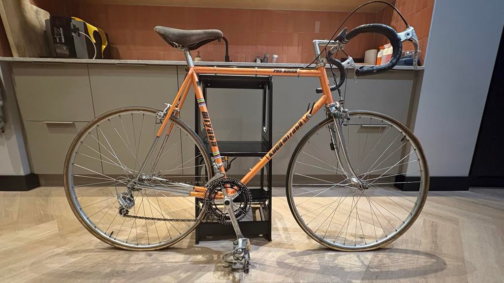 Koga Miyata Pro Racer racefiets uit 1978 - frame 59, Fietsen en Brommers, Fietsen | Racefietsen, Gebruikt, Staal, Heren, Ophalen of Verzenden