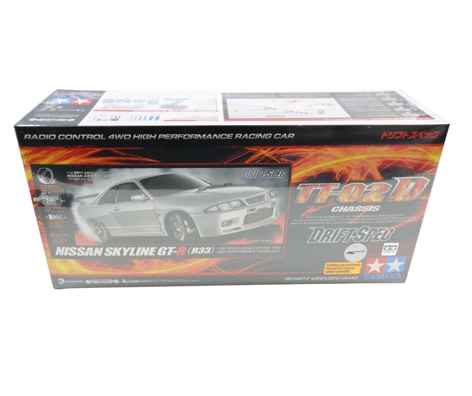 Tamiya 58604 1/10 RC Nissan Skyline GT-R33 1/10, Elektro, Verzenden, Nieuw, Schaal 1:10