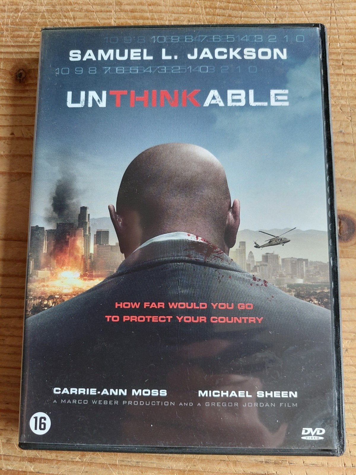 Unthinkable DVD - Samuel L. Jackson, Carrie-Anne Moss, Engels, Vanaf 16 jaar, Nederlands, Actiethriller