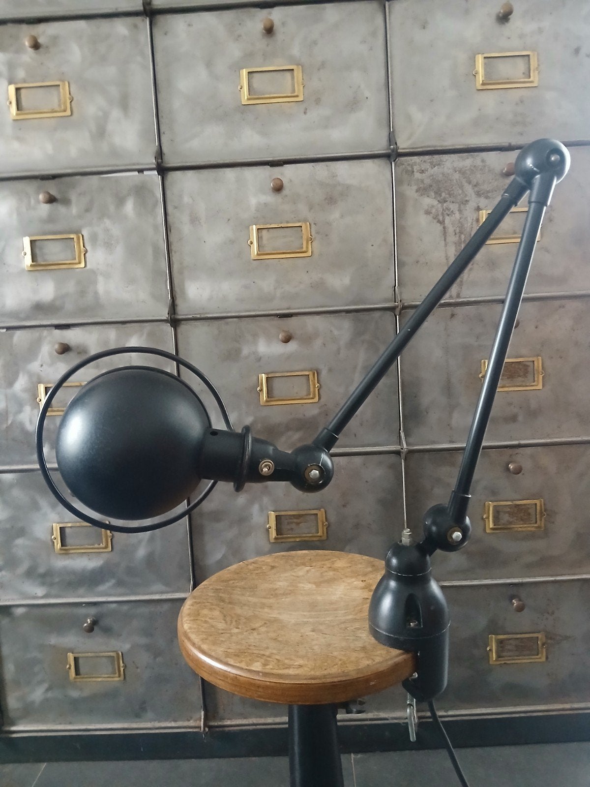 jielde lamp tafelklem industrieel loft, Ophalen of Verzenden
