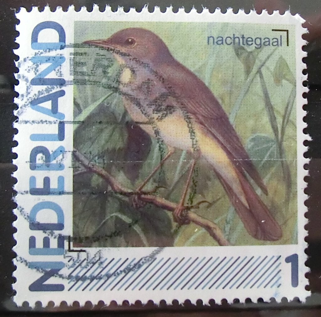 persoonlijke postzegel, Vogels, gest (lees aub), Ophalen of Verzenden, Na 1940, Gestempeld