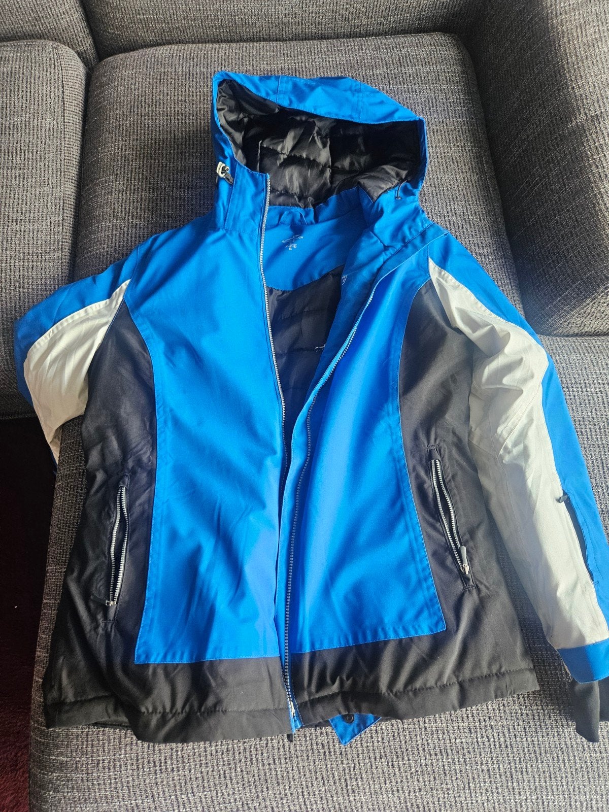 Active Touch dames ski-/winterjas L/XL - blauw/zwart/wit, Kleding | Dames, Wintersportkleding, Ophalen of Verzenden