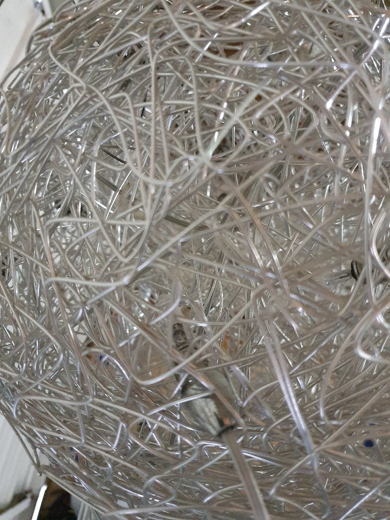 Staande lamp, Huis en Inrichting, Ophalen, Gebruikt, Metaal, 150 tot 200 cm