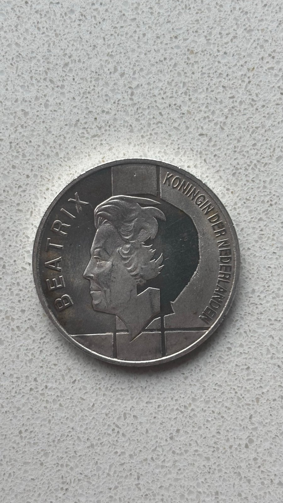 Zilveren 10 Gulden Benelux munt Koningin Beatrix (1994), Koningin Beatrix, Zilver, Ophalen of Verzenden, Losse munt