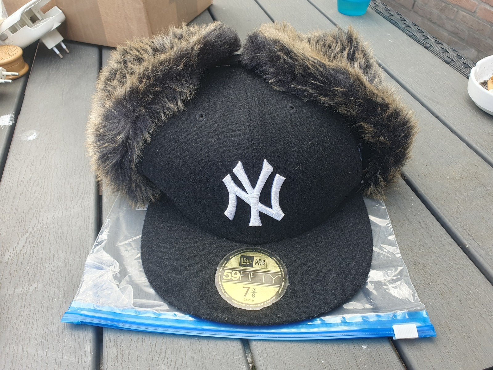New Era Cap zwart | Paar keer gedragen, Ophalen of Verzenden, Zo goed als nieuw