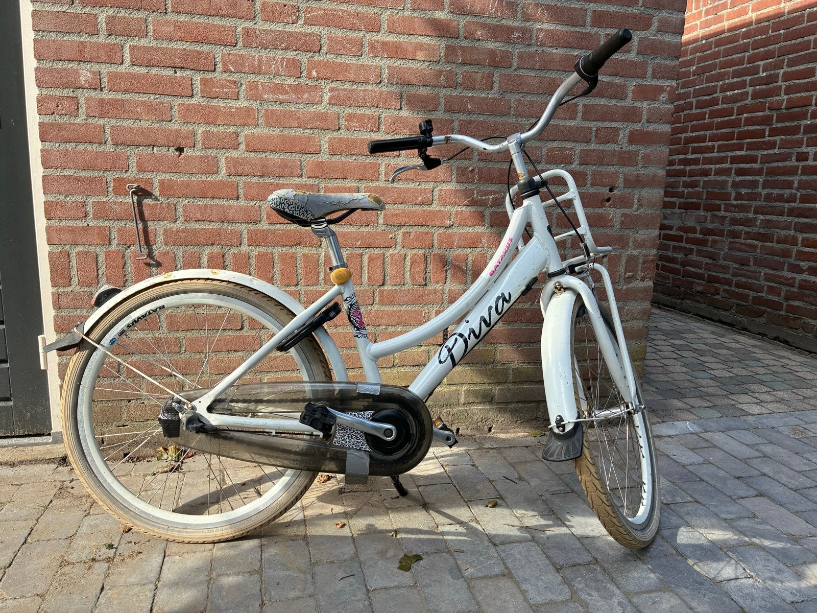 Batavus Diva kinderfiets - 24 inch wielen, Fietsen en Brommers, Ophalen, Gebruikt, Terugtraprem, 20 inch of meer