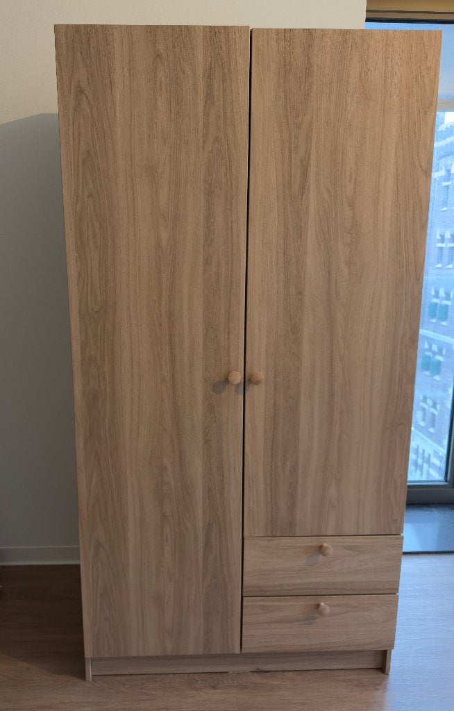 IKEA WARDROBE, Eikenhout, 50 tot 100 cm, Zo goed als nieuw, 150 tot 200 cm