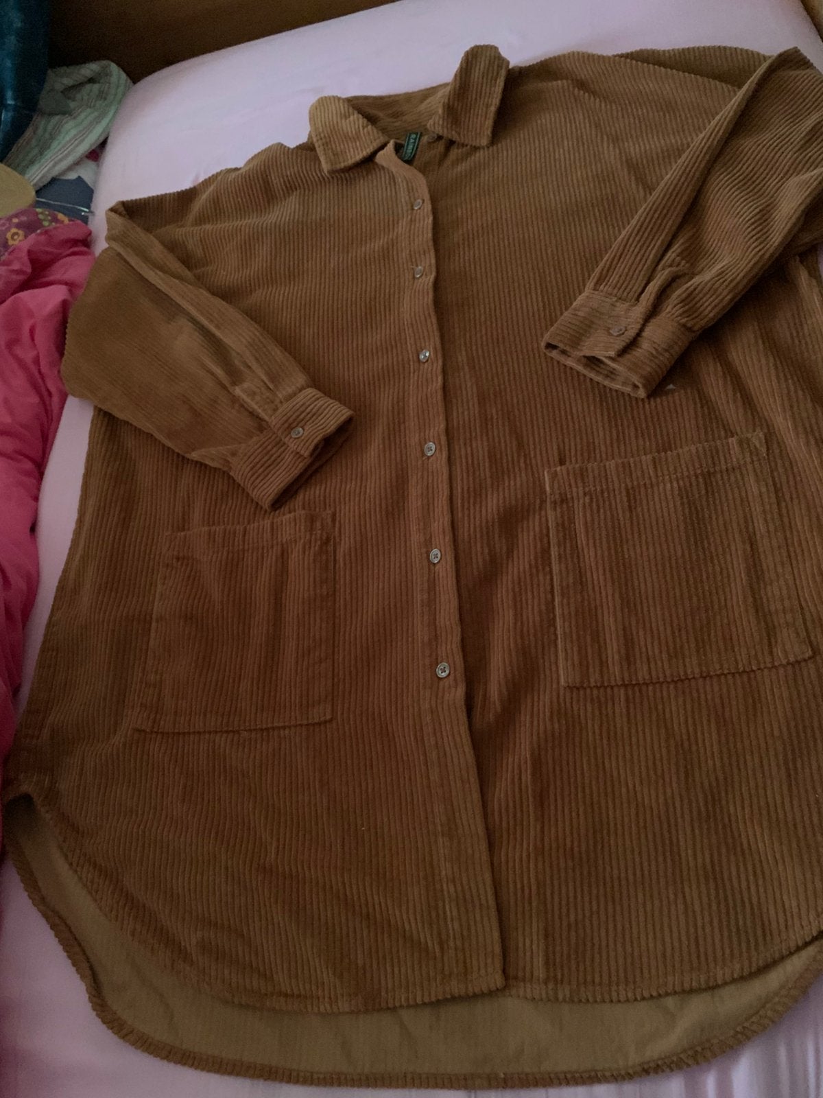 Nieuw ribcord jasje mt L, Kleding | Dames, Ophalen, Nieuw, Maat 42/44 (L), Bruin